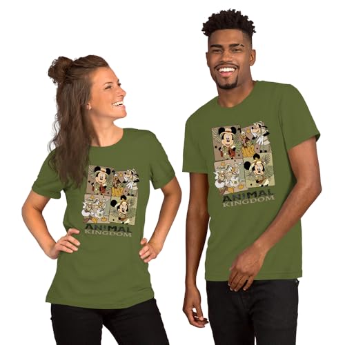 Animal Kingdom Safari Mickey and Friends Vacation Shirt Casual Unisex Short Sleeve2