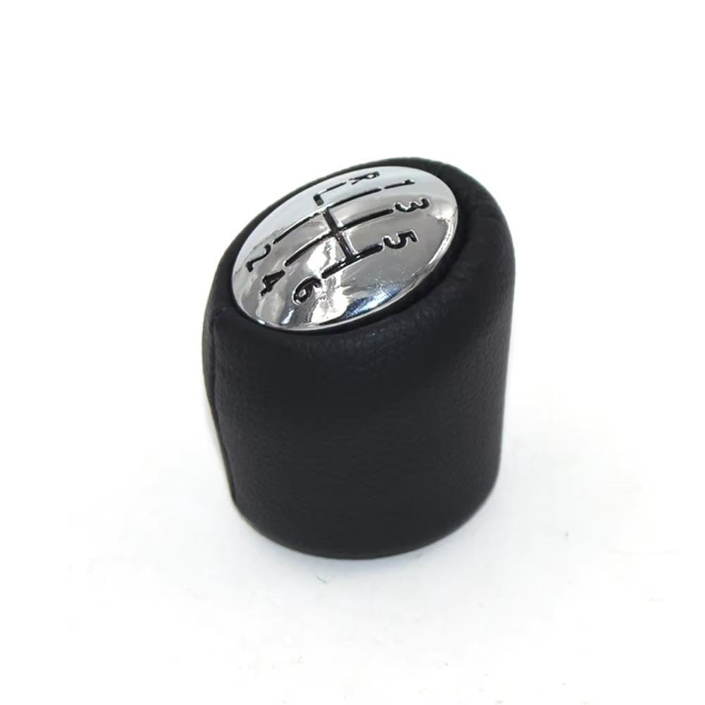 POANBCGY Auto Parts for Renault for Laguna II 2 Mk2 2001-2007 6 Speed Car Leather Gear Shift Knob Lever Stick Handball Head