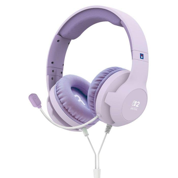 Auriculares Gaming HORI Lavanda para Nintendo Switch 2