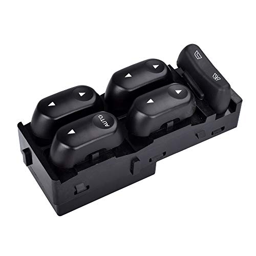 Puengsi 1L2Z14529Ba Driver Side Master Power Window Switch Compatible With Ford F250 F350 F450 F550 Super-Duty 2002-2004, Ford Explorer 2002-2003, Ford Excursion Mercury Mountaineer 2002-2005 #TOP6