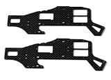  Overdrive-Racing Chassis Seiteteile Oben Carbon z.B. T-Rex 450S/SE V2