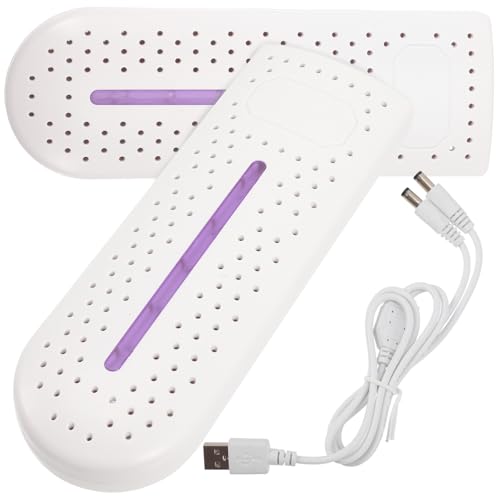 Ciieeo Asciuga Scarpe Elettrico USB con Lampada UV Scalda Stivali e Calze Dispositivo Portatile per Asciugatura Deodorazione e Adatto Scarpe in Tela per Uso Invernale Domestico