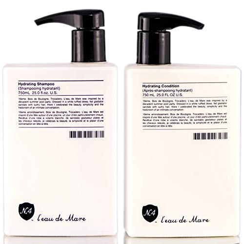 Number 4 l'eau De Mare Hydrating shampoo & Conditioner 25.4 oz each