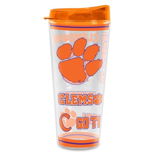 Image of Rico Industries NCAA College Double Wall Mayhem 16oz Or 20oz Tritan Tumbler W Lid