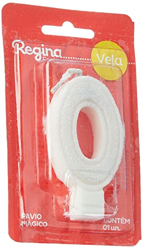 Regina Vela Super C/ Glitter, N 0, Branca