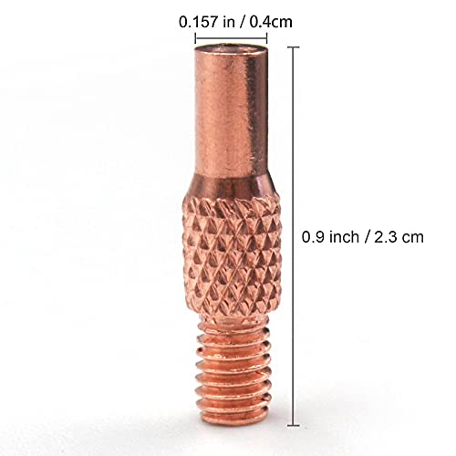 30 Pcs Mig Welding Contact Tip - 186-419 .030" For Miller Welder Gun Spoolmate 100, 200, 3035, 185 And Hobart Spoolgun Dp-3035, Spoolrunner 100,Handler 125, 125 Ez, 130, 140, 190, 210Mvp Etc #TOP2