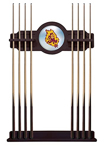 Arizona State Cue Rack in English Tudor Finish by Holland Bar Stool