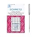 SCHMETZ Quilting Needles - Size 75/11, 5-Needle Cards, Pack of 1