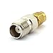 DGZZI 2-Pack TNC Female to SMA Male RF Coaxial Adapter TNC to SMA Coax Jack Connector