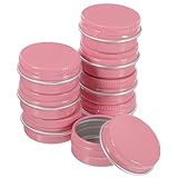 Gadpiparty 3 series Latas De Aluminio Con Forma De Lata Para Almacenamiento Lata De Aluminio Redonda Vacía Para Crema Tarro Para Crema Tarros Para Velas Recipiente Para De 8 piezas*3