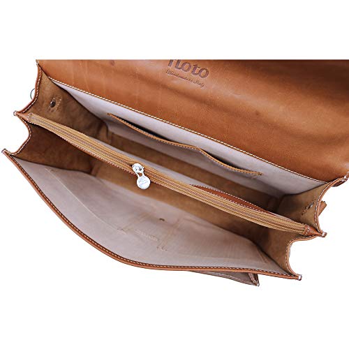 Floto Parma Edition Italian Leather Calfskin Briefcase #TOP3