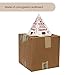 Primepack No Stack Pallet Cones | Safe Shipping & Handling Alerts Cones Bundle | Lightweight, Easy to Carry Moving Essentials for Freight Protection | English, Spanish & French Language - 50 Pack