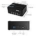 StarTech.com Dual Bay Hard Drive Duplicator and Eraser, External Standalone HDD/SSD Cloner / Copier, USB 3.0 to SATA Docking Station, Hard Disk Copier / Sanitizer / Wiper Tool (SATDOCK2REU3),Black