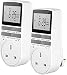 Produktbild LANGYA Timer Plug Steckdose, digitaler programmierbarer Stecker, 24 Stunden/7 Tage, programmierbare Lichtschalter-Programme, 13 A/2900 W (2 Pack)