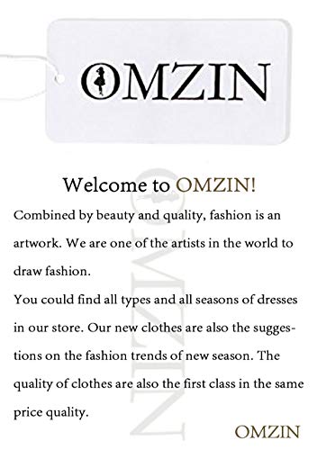 OMZIN Women's Summer 1950s Vintage Dress Wrap V Neck Cap Sleeve Dress Cocktail Swing Dress A-Line Flared Midi Dress4