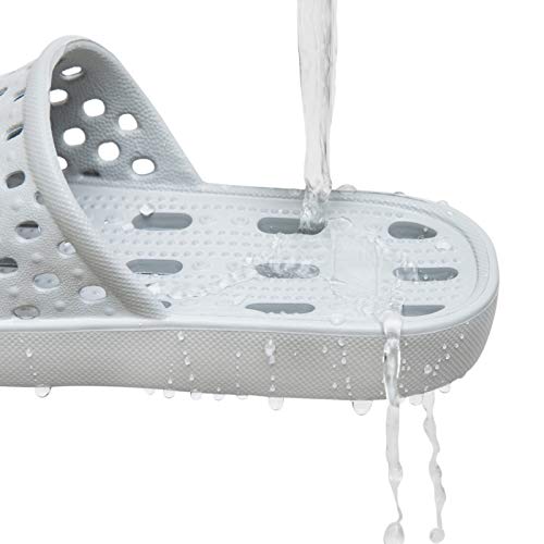 Image of WOTTE Shower Sandals Women Quick Drying Bath Slippers Non Slip Dorm Shoes