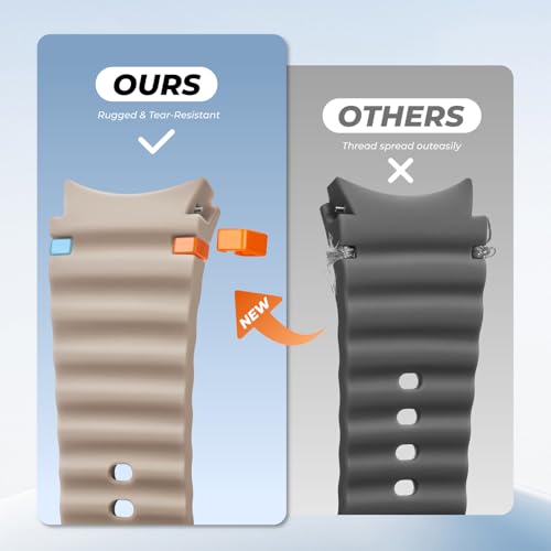 Image of Acextro 3 Pack Sport Band Compatible for Galaxy Watch 7 Bands 44mm 40mm