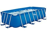 Piscina tubular rectangular gris