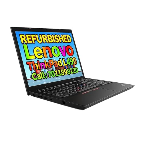 Image of Certified Thinkpad L490 Business Laptop, IntelCore i5 8th Generation 14-inch Display, Black, 16GB Ram, 256GB SSD, Win 11 OS