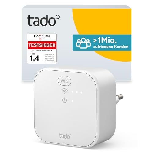 tado ° Bridge X, Thread Border Router und Signalverstärker für Smart Home Netzwerk, benötigt 1x pro Netzwerk, nicht kompatibel mit tado° V3+