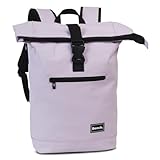 Fabrizio Bench Hydro Roll Top Rucksack Kurierrucksack Daypack Backpack 64175, Farbe:Hellviolett