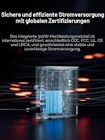 MINIS FORUM MS-S1 Max Mini Workstation AI, AMD Ryzen AI Max+ 395 (16C/32T, 5,1 GHz), RDNA 3.5 GPU, 128 GB UMA RAM, 2 TB SSD, PCIe x16 Slot, USB4 V2 (80 Gbps) & Dual 10GbE, 320W PSU, WiFi 7 – Ansicht 7