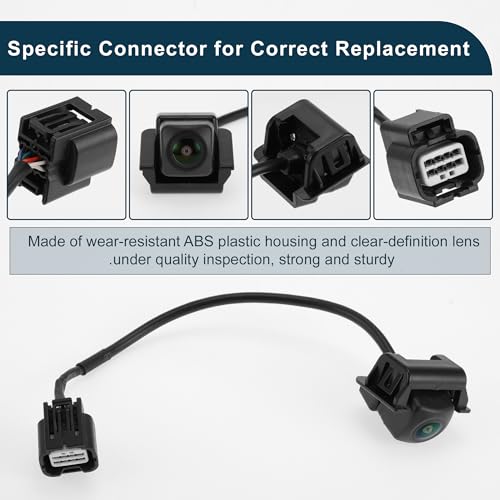 TUCKBOLD Rear View Camera for Honda CRV 2017-2020 120-180 Degree No.39530TLAA01 License Plate Park Assist Camera Backup Reverse Camera by TUCKBOLD - Image 4