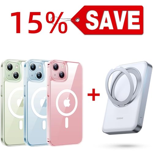 TORRAS 10000mAh Magsafe Power Bank — Buy Together to Save 15%
