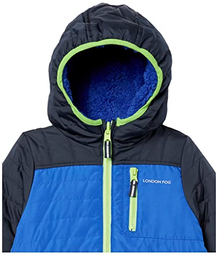 Image of LONDON FOG Boys' Sherpa Reversible Winter Jacket