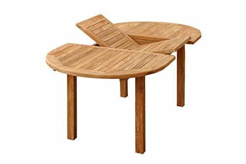 Anderson Teak Bahama Oval Extension Table 78" #TOP4