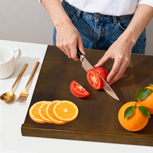 Tabla de pastelería de madera 24 x 20 pulgadas reversible miniatura 7