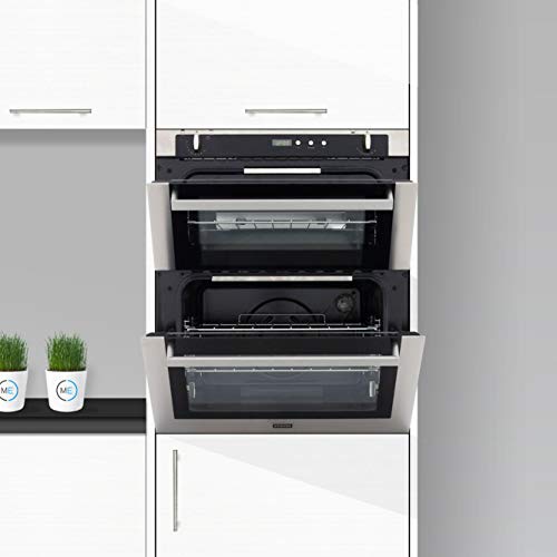 Stoves SGB700PS B/A Rated Built-Under Gas Double Oven - Stainless Steel - Image 2