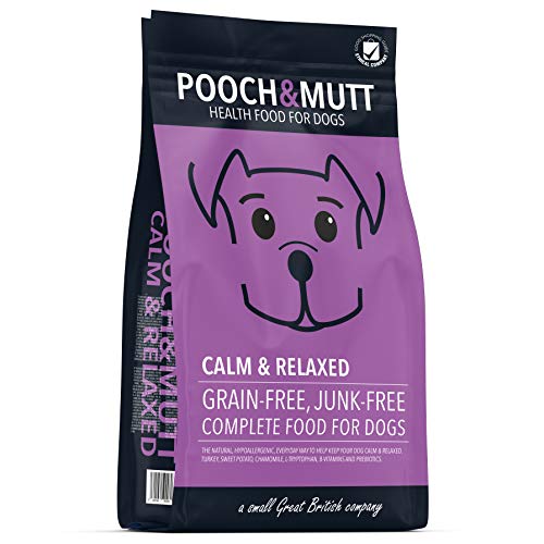 Pooch & Mutt - Complete Dry Dog Food - Calm & Relaxed (Grain Free & 100% Natural) - Turkey & Sweet Potato, 2kg
