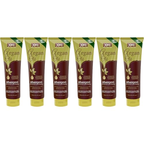 Argan Oil Hydrating Nourishing Shampoo with Moroccan Argan Oil Extracts, 300ml, Pack of 6