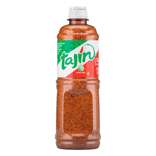 Tajín Clásico Chili-Limettengewürz – 400g Streuer – Pikant-würziges Gewürz für Obst,...