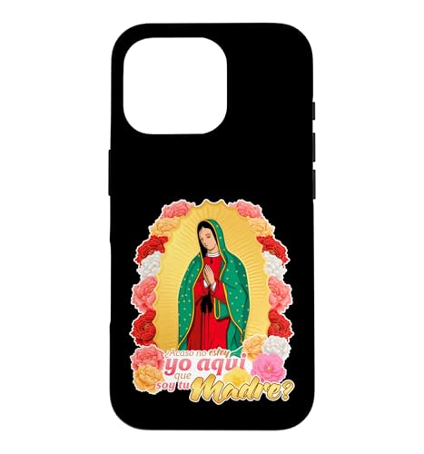 Our Lady Virgen De Guadalupe Saint Virgin Mary Roses Flowers �X�}�z�P�[�X iPhone 16 Pro �p