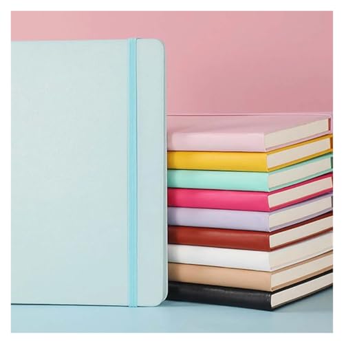 Cuaderno con correa A5 para evitar hojas arrugadas en mochilas de estudiantes 5