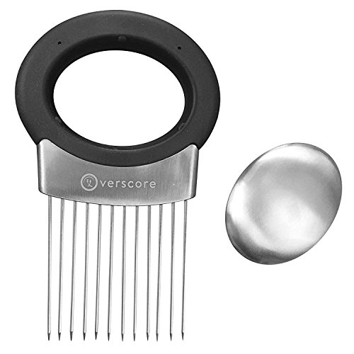 Onion Holder, Overscore Products Stainless Steel Vegetable Holder, Odor Remover