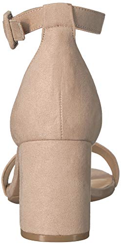 Women's Jody Heeled Sandal, Nude Suede, 8 M US3