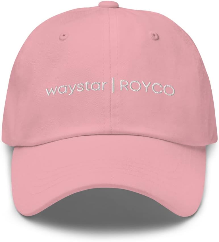 waystar ROYCO Hat Dad hat Unisex Adjustable Cotton Succession Hat Embroidered Dad hat