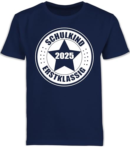 Kinder T-Shirt Jungen - Junge - Schulkind 2025 Erstklassig Geschenk...