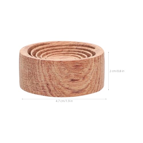 VINTORKY Car Essential Oil Diffuser Wood Aroma Diffusing Adornment Portable Air Freshener for Desktop and Vehicle Stylish Compact Design and Home Decor - Thumbnail 5
