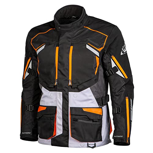 Tourmaster Highlander Jacket - Waterproof, Abrasion-Resistant, And Thermally Insulated, With Ce Level-2 Safe-Tech Armor And Multiple Pockets For Adventure Touring And Motorcycling #TOP15