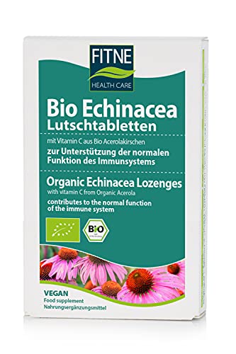 FITNE Bio Echinacea Lutschtabletten für ein starkes Immunsystem 30 Stück Cover