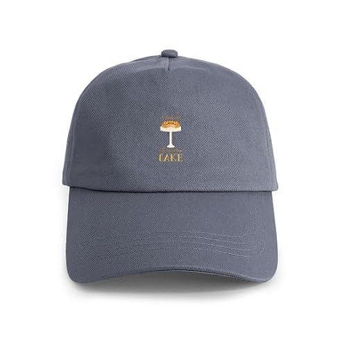 CafePress Pineapple Upside Down Cake Unique Adjustable Baseball Hat Gray