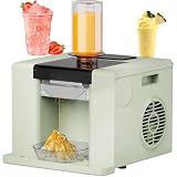 Macchina automatica del ghiaccio del fiocco di neve, macchina del frullato, rasoio elettrico del cono della neve schiacciato, 60kg / giorno, raffreddamento dell'aria, macchina del cono della neve, raf