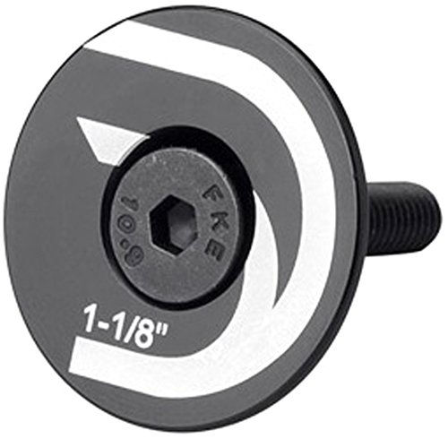 Deda Elementi Mixte Deda Flat Top Cap 1""1/8 Black Accessoire direction v lo, Noir, 2008-01-01 00:00:00 EU Cover