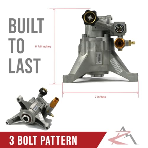 The ROP Shop 2800 PSI 2.3 GPM Vertical 7/8" Shaft Pressure Washer Pump by The ROP Shop - Image 3