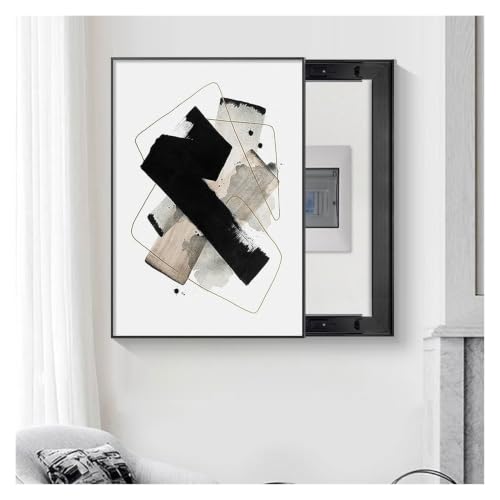 Peinture décorative murale sans trous pour appartement et séjour
