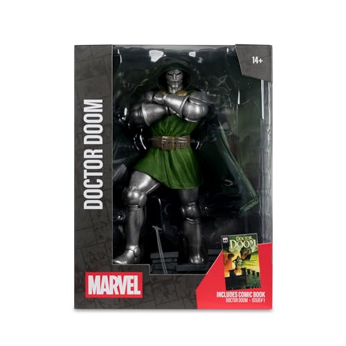 Miniatura 7 de McFarlane Marvel Collection 1/6 - Estatua del Doctor Doom (Doctor Doom #1), 30 cm